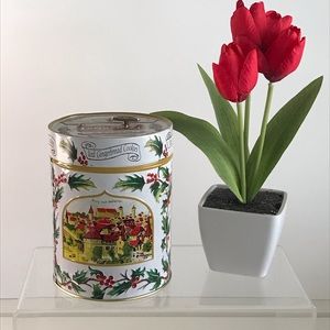 VTG LAMBERTZ EMPTY Gingerbread Cookies MUSICAL Tin Box Christmas 1999 Germany